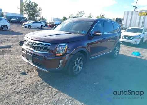 2020 Kia Telluride Ex z USA, uszkodzony, nr VIN 5XYP3DHC8LG011693